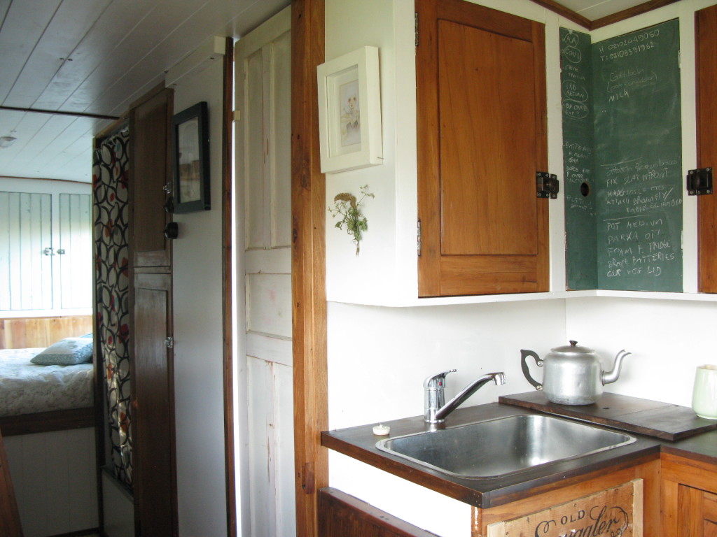 Kitchen and hallway